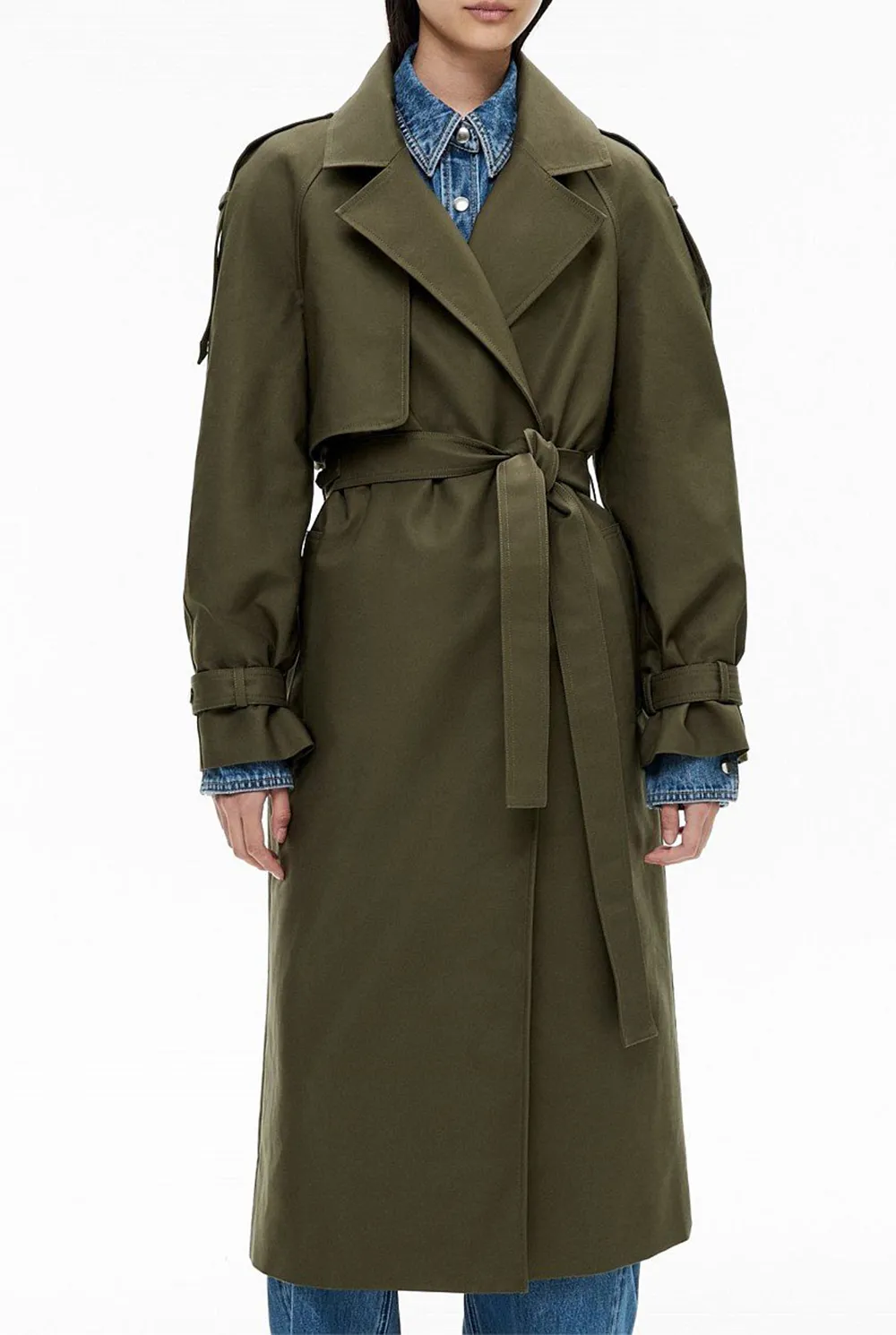 Simple Front-Buttoned Windbreaker