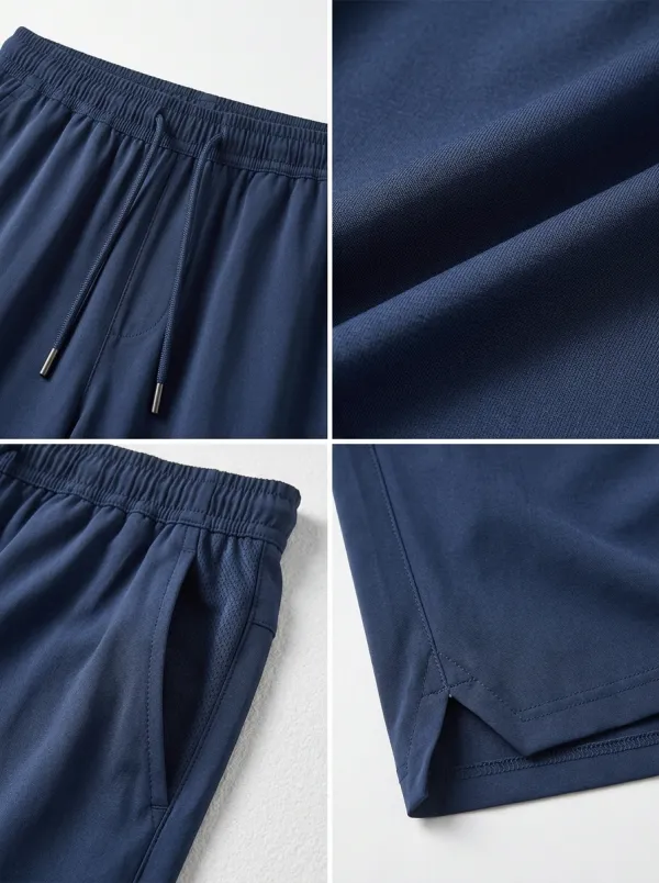 Athletic Ice-Silk Casual Stretch Shorts