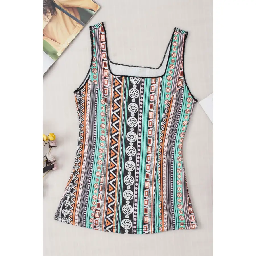 Everyday Square Neck Wide Strap Tank