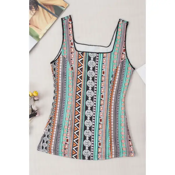 Everyday Square Neck Wide Strap Tank