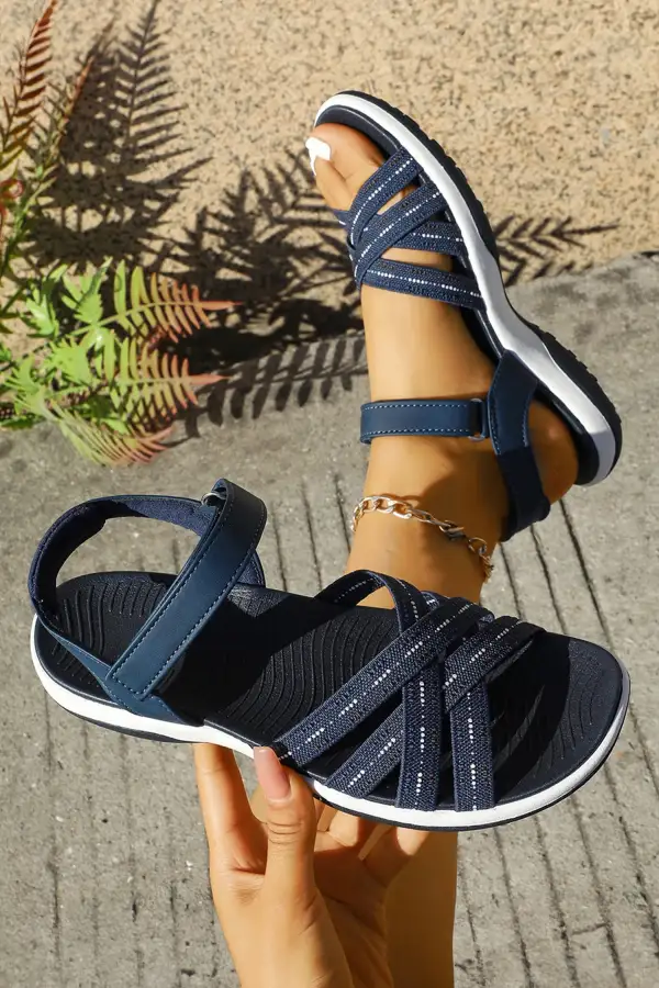 Strappy Flat Sandals