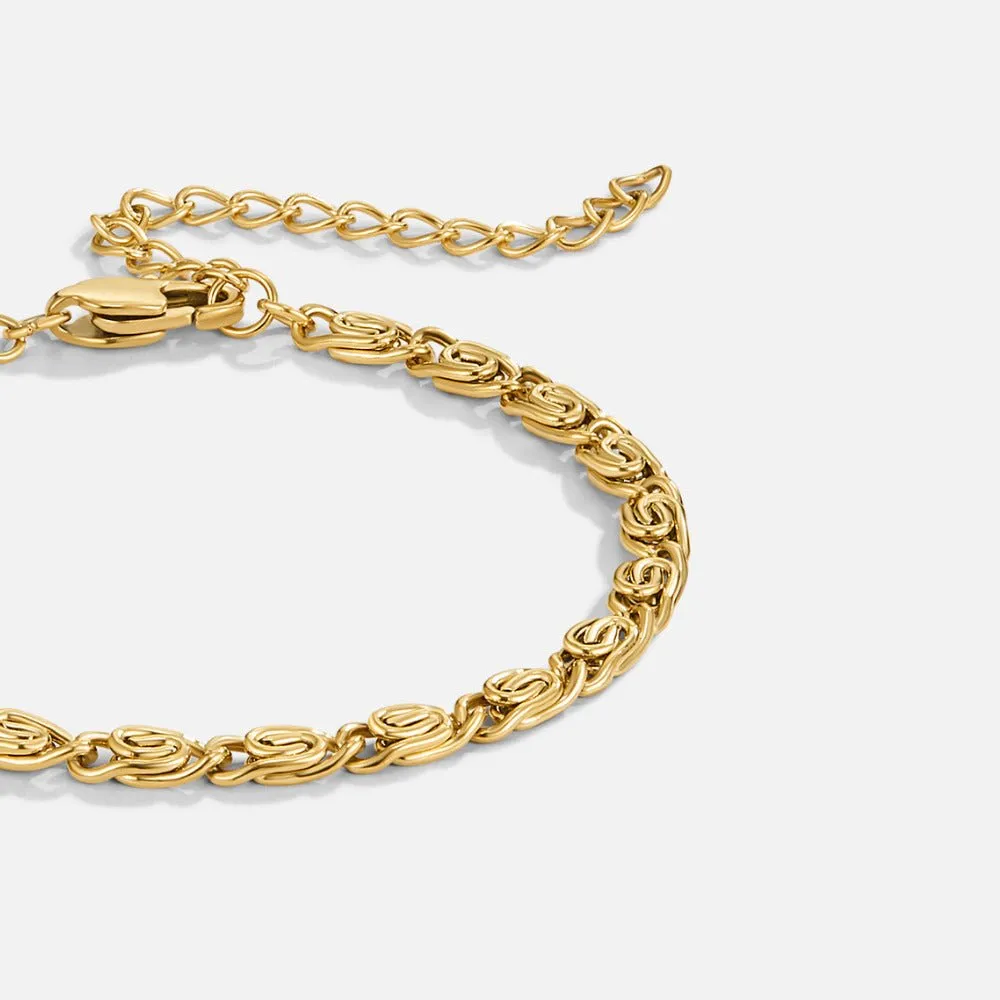 Layered Chain Adjustable Necklace