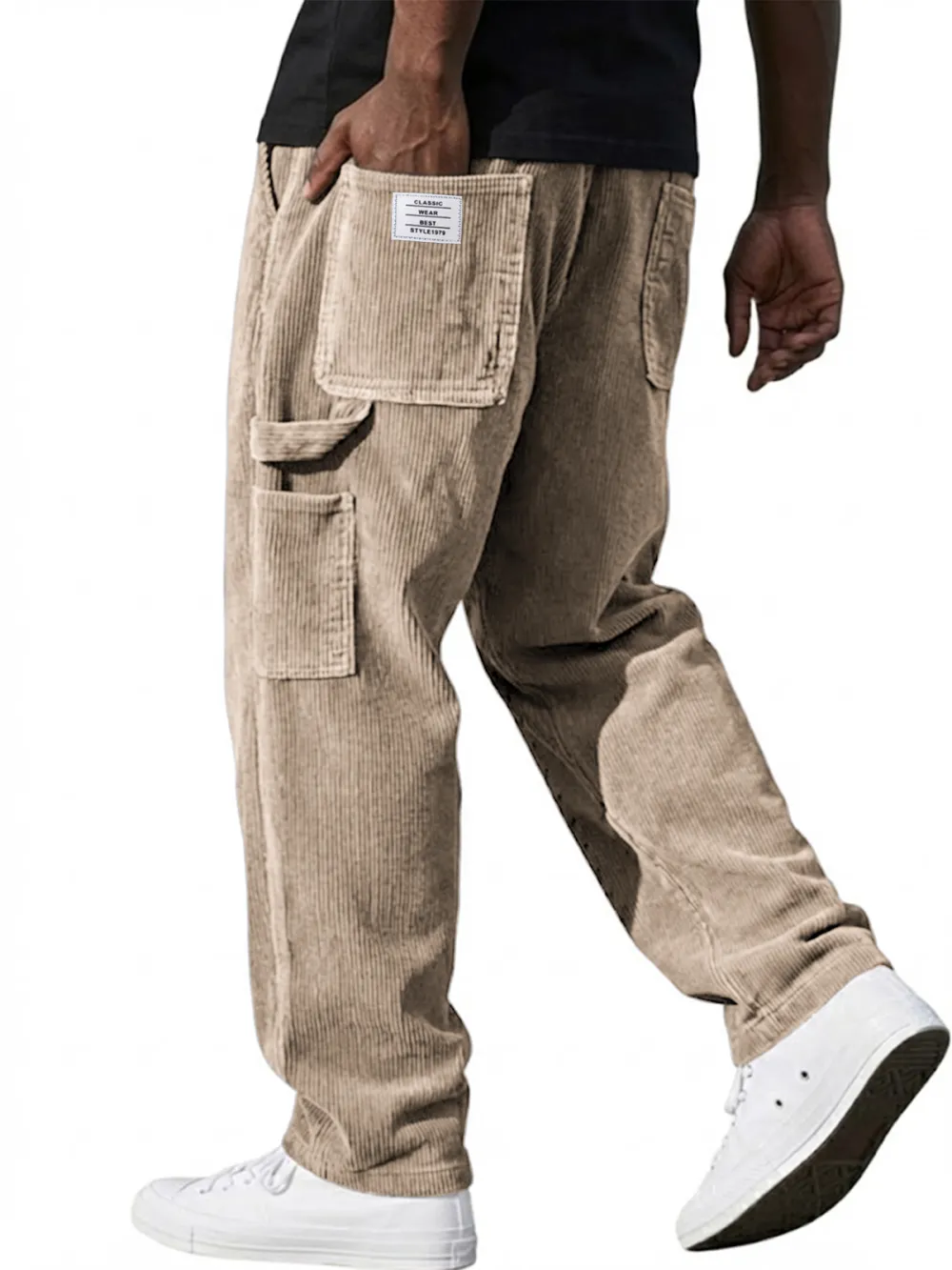 Clean Line Corduroy Utility Pants