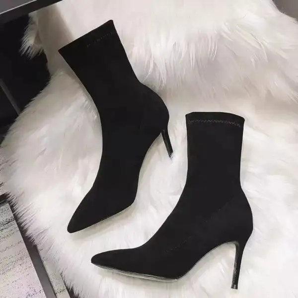 Classic Pointed Toe Stiletto Boots