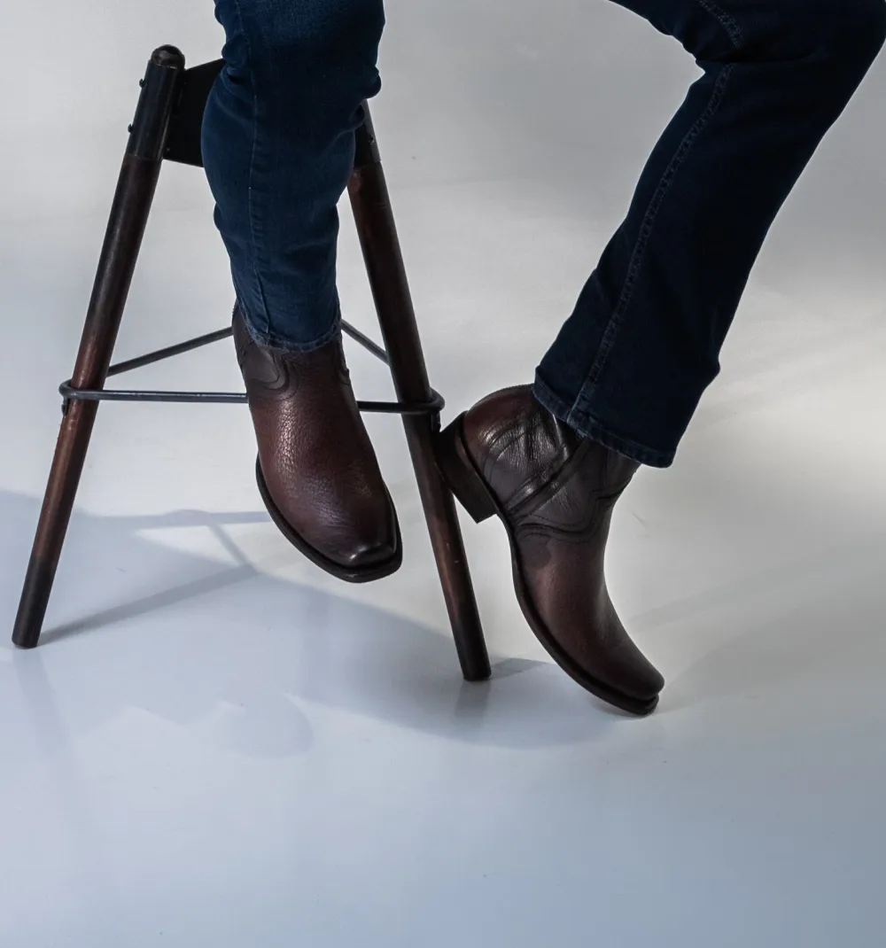 Men's Classic Leather Everyday Ankle Boots