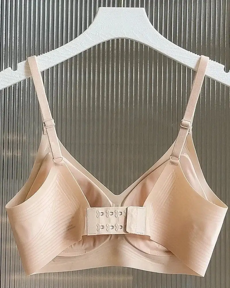 Seamless Soft Cup Bra with Slim Straps