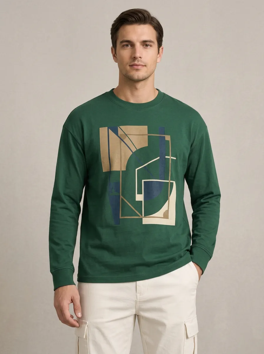 Men's Long Sleeve Classic Relaxed Shirt