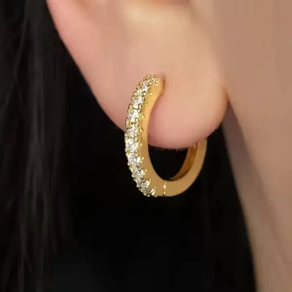 Soft Statement Hoop Earrings