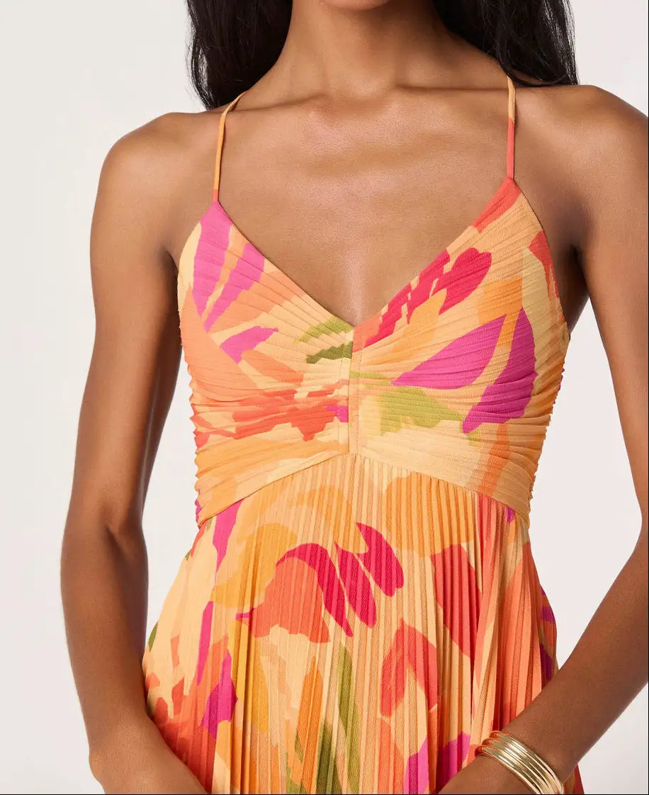 Floral Midi Easy Fit Dress