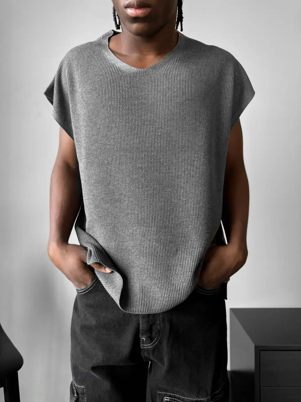 Soft Touch Relaxed Knit Tank Top