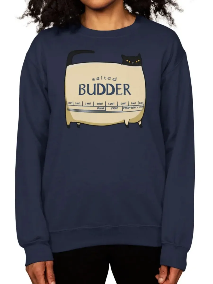 Butter Cat Casual Sweatshirt