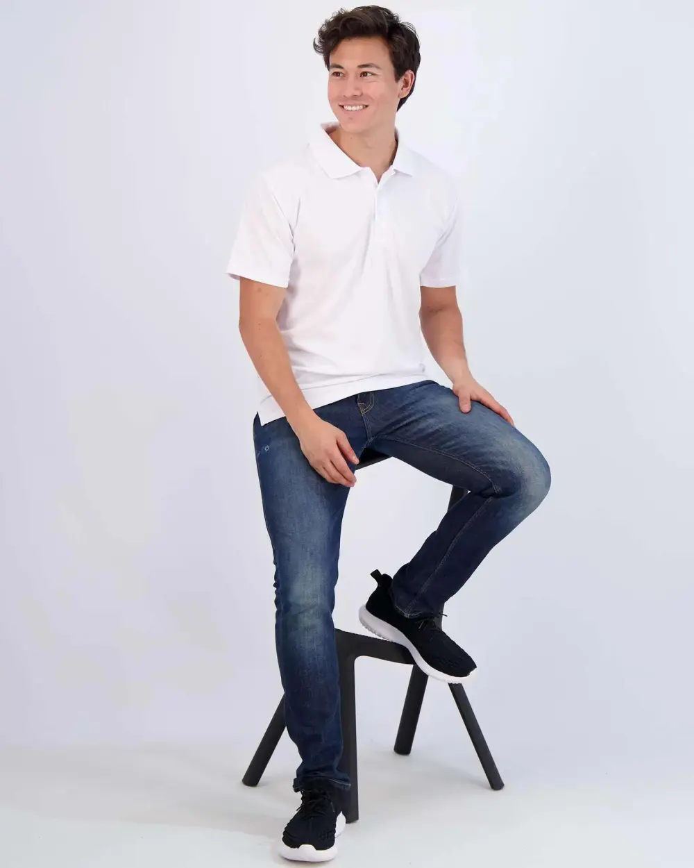 Men's Quick-Dry Short Sleeve Athletic Performance Polo Shirt (Available In Big & Tall)