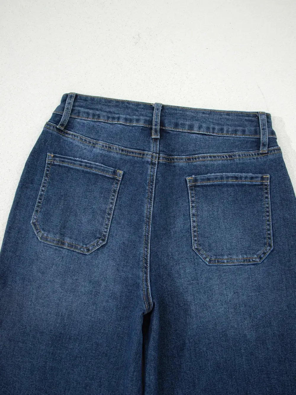 Neat Finish Utility Detail Denim Jeans
