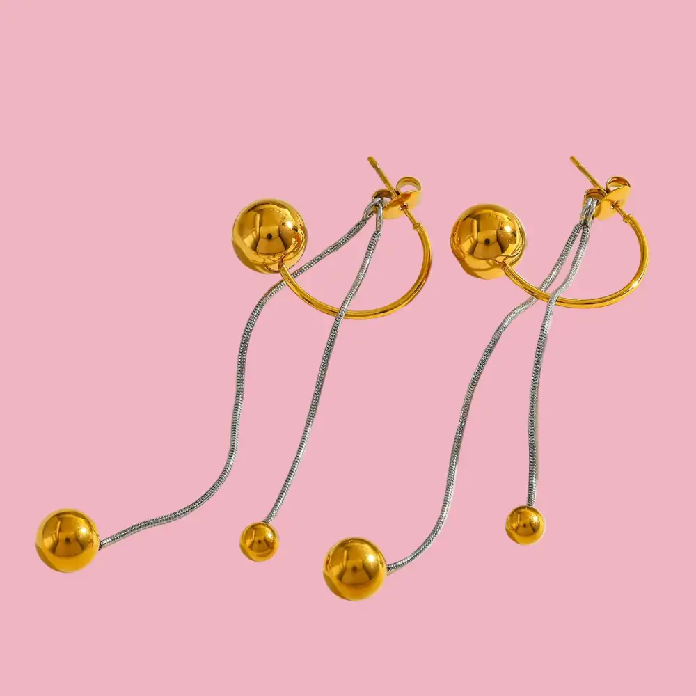 Bead Dual Earrings