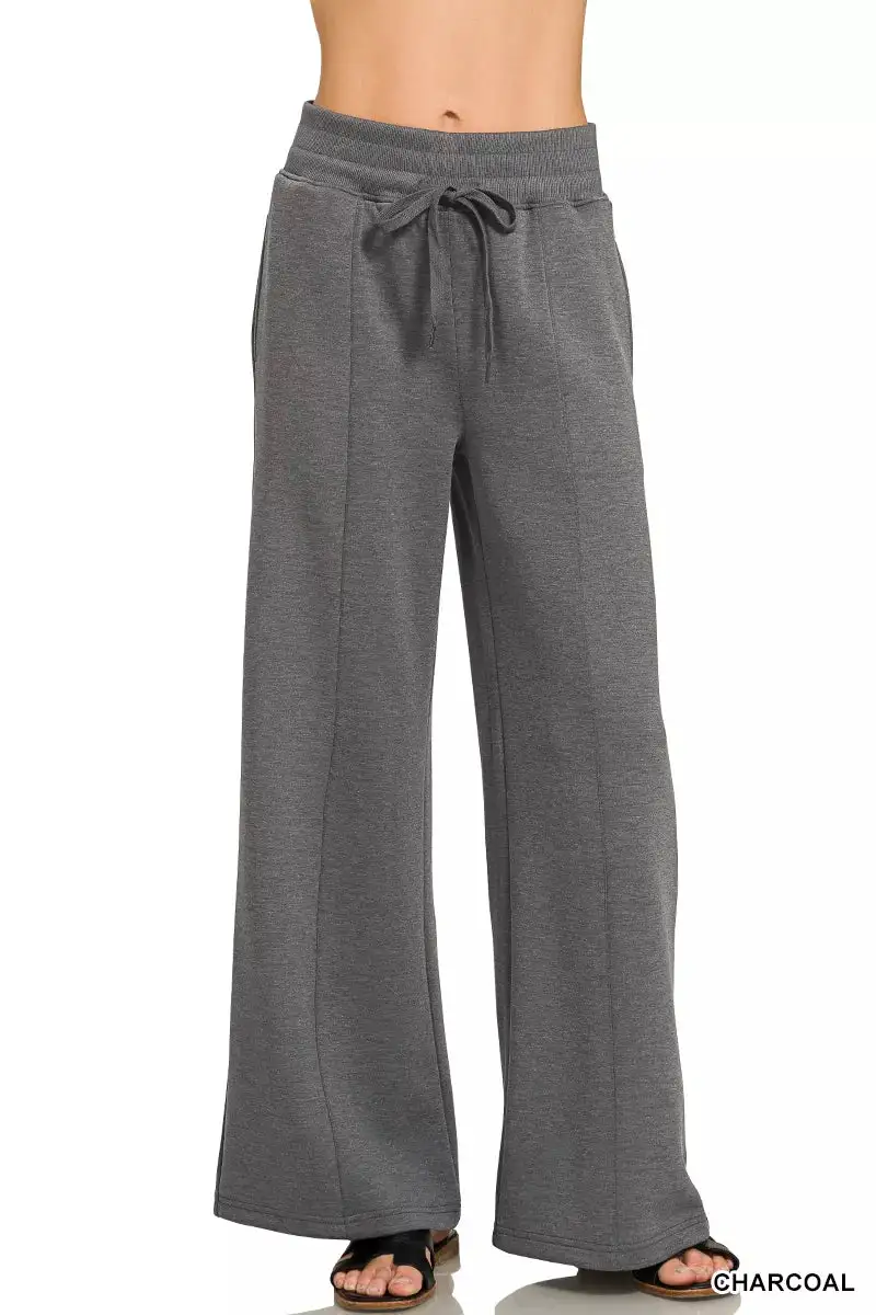 Scuba Collared Short Sleeve Pullover & Center Seam Pants