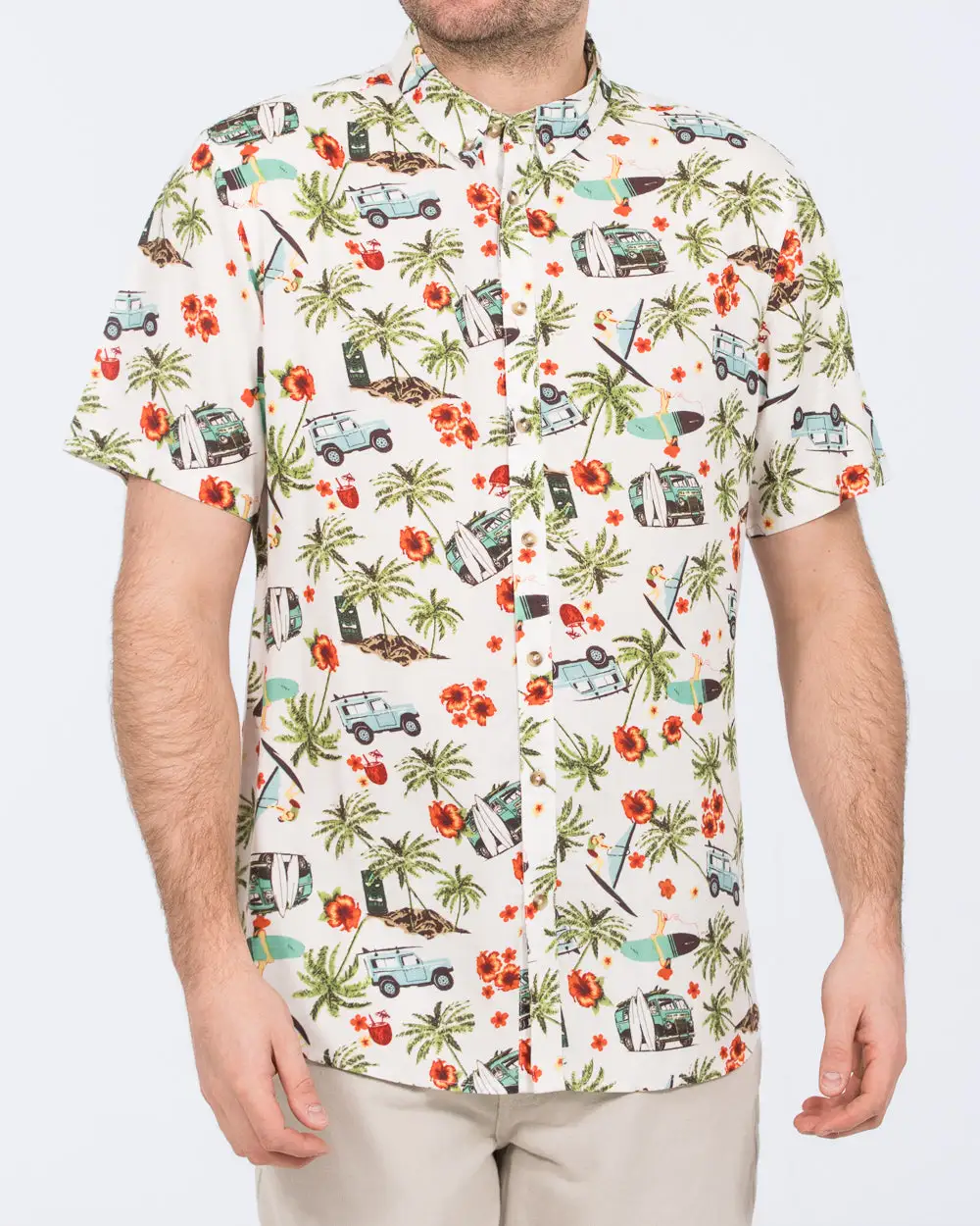 Classic Short Sleeve Printed Shirt