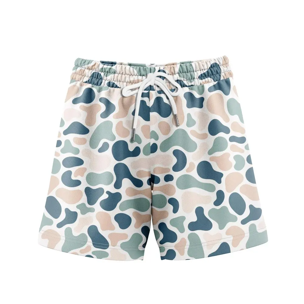 Men's Camo Camo Shorts With 5 Inch Inseam