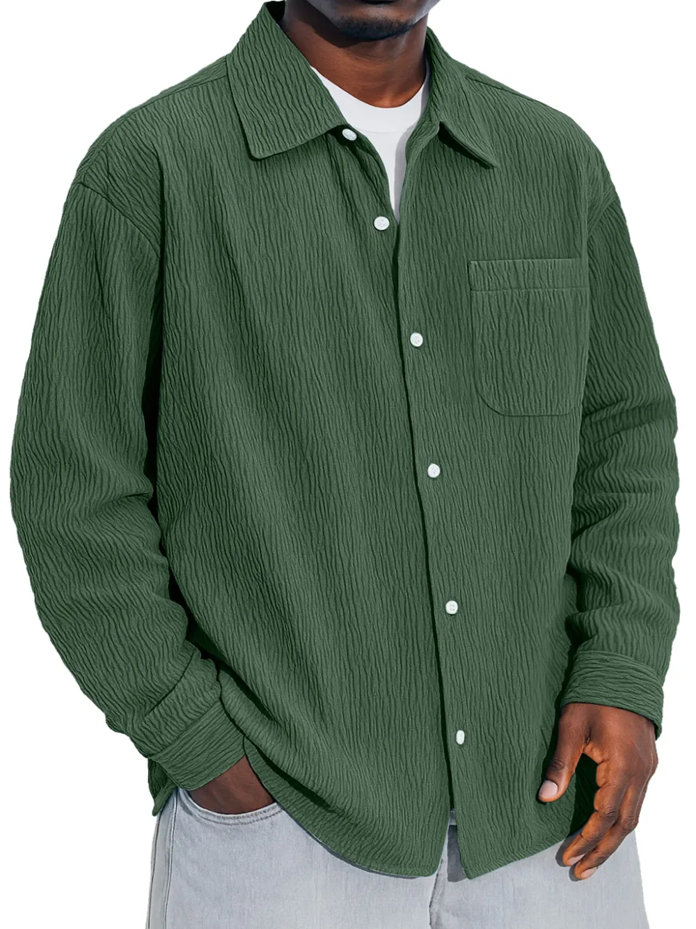 Everyday Long Sleeve Pocket Shirt