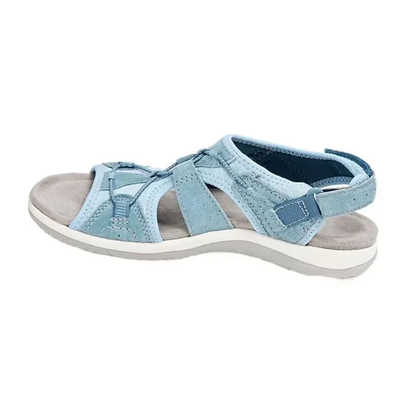 Ladies Sandals New Fashion Pure Color Casual  Sandals