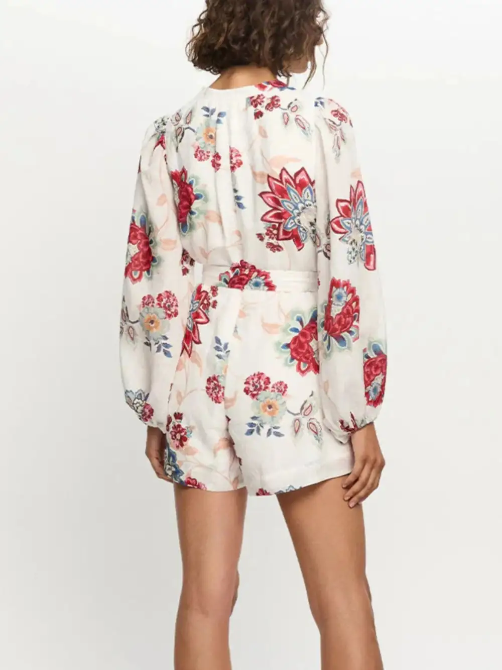 Easygoing Floral Jumpsuit Romper