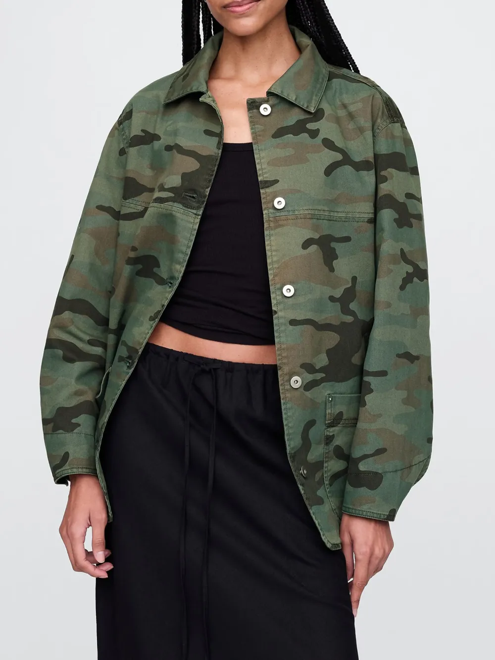 Cotton Mid Length Jacket