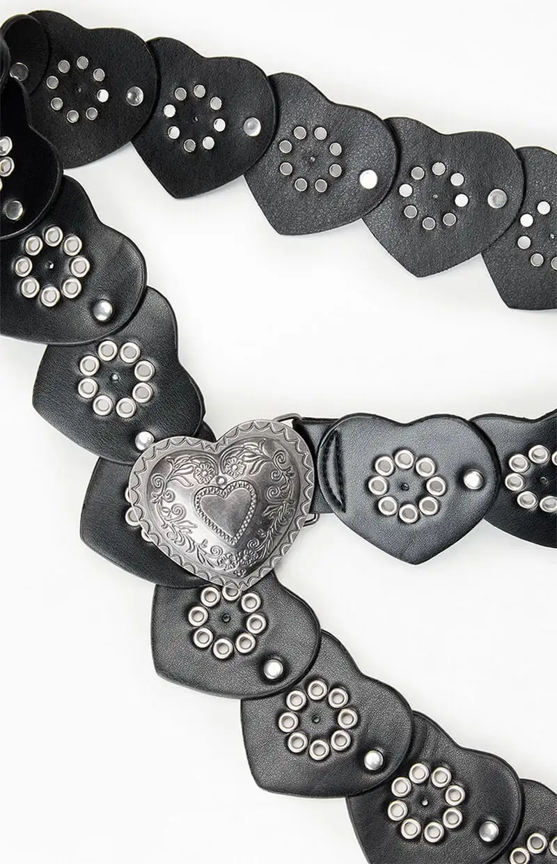 PacSun Vintage Heart Belt