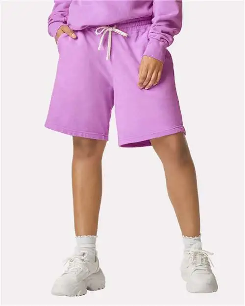 Unisex Fleece Lightweight Garment Dyed Shorts