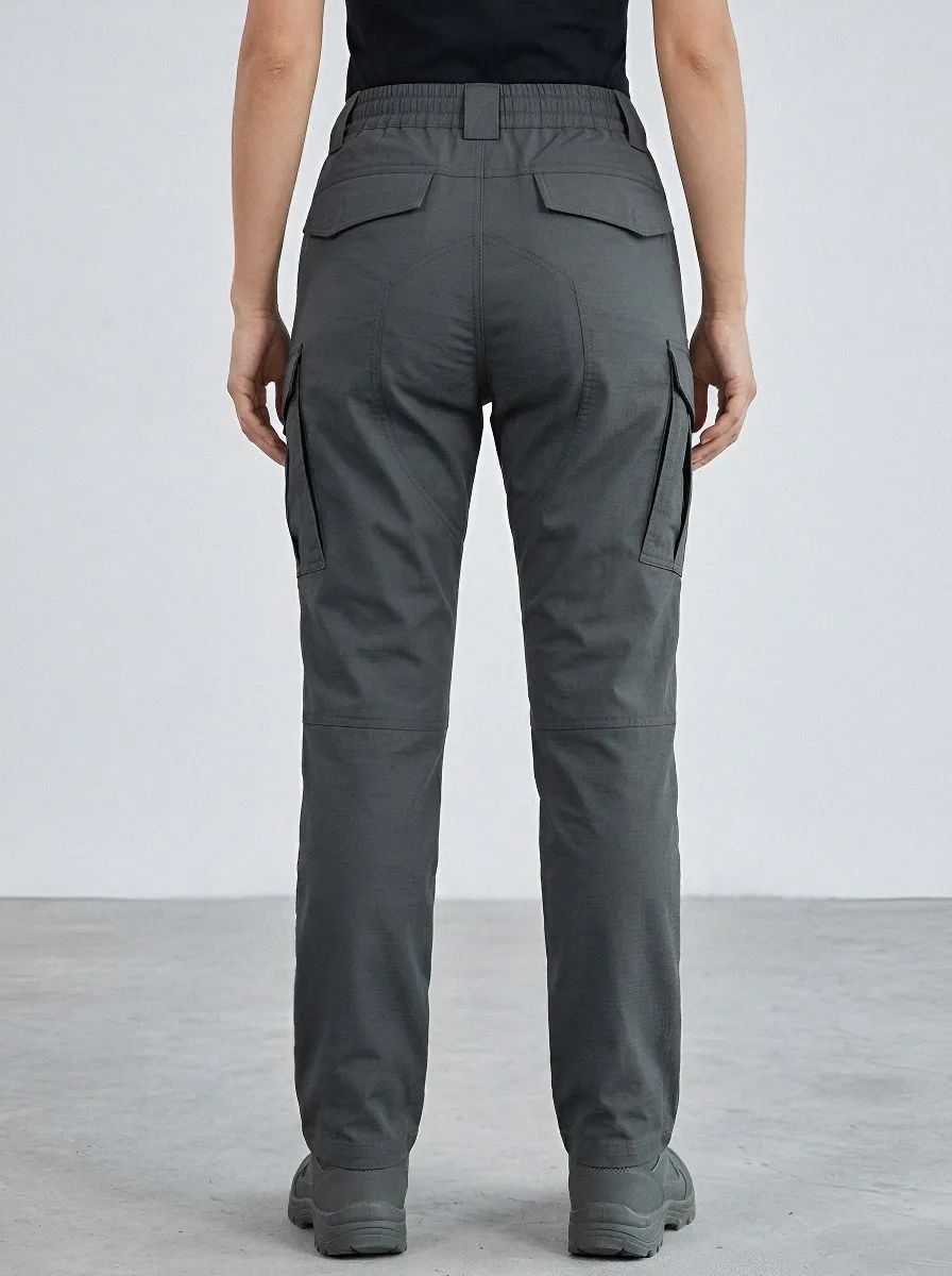 Men's Tactical Outdoor Multi-Pocket Reinforced Knee Cargo Pants