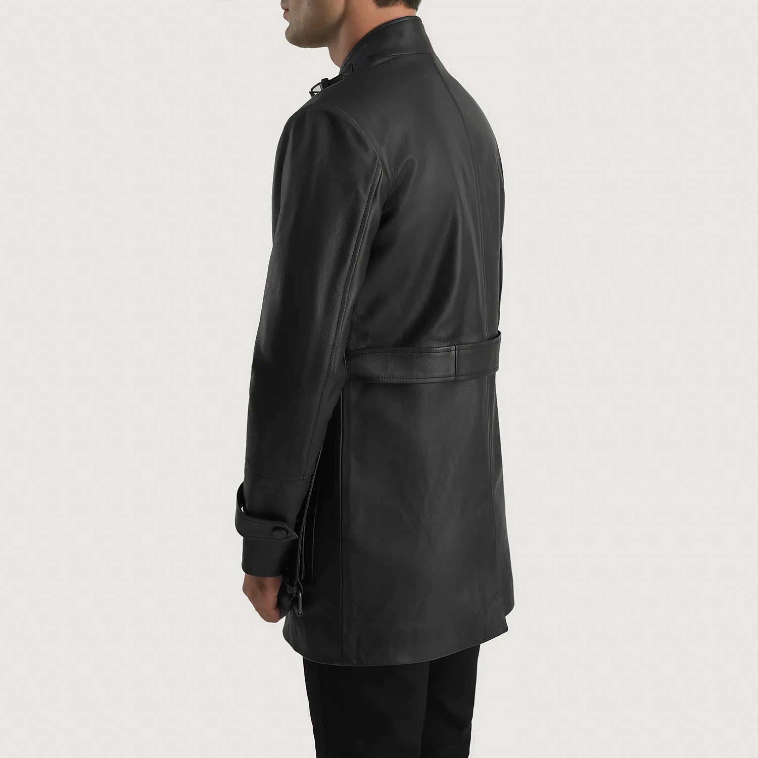 Men's Workwear Leather Jacket