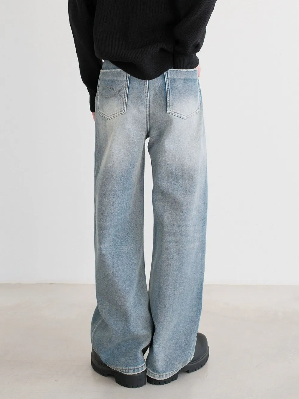 Straight Leg Bootcut Jeans