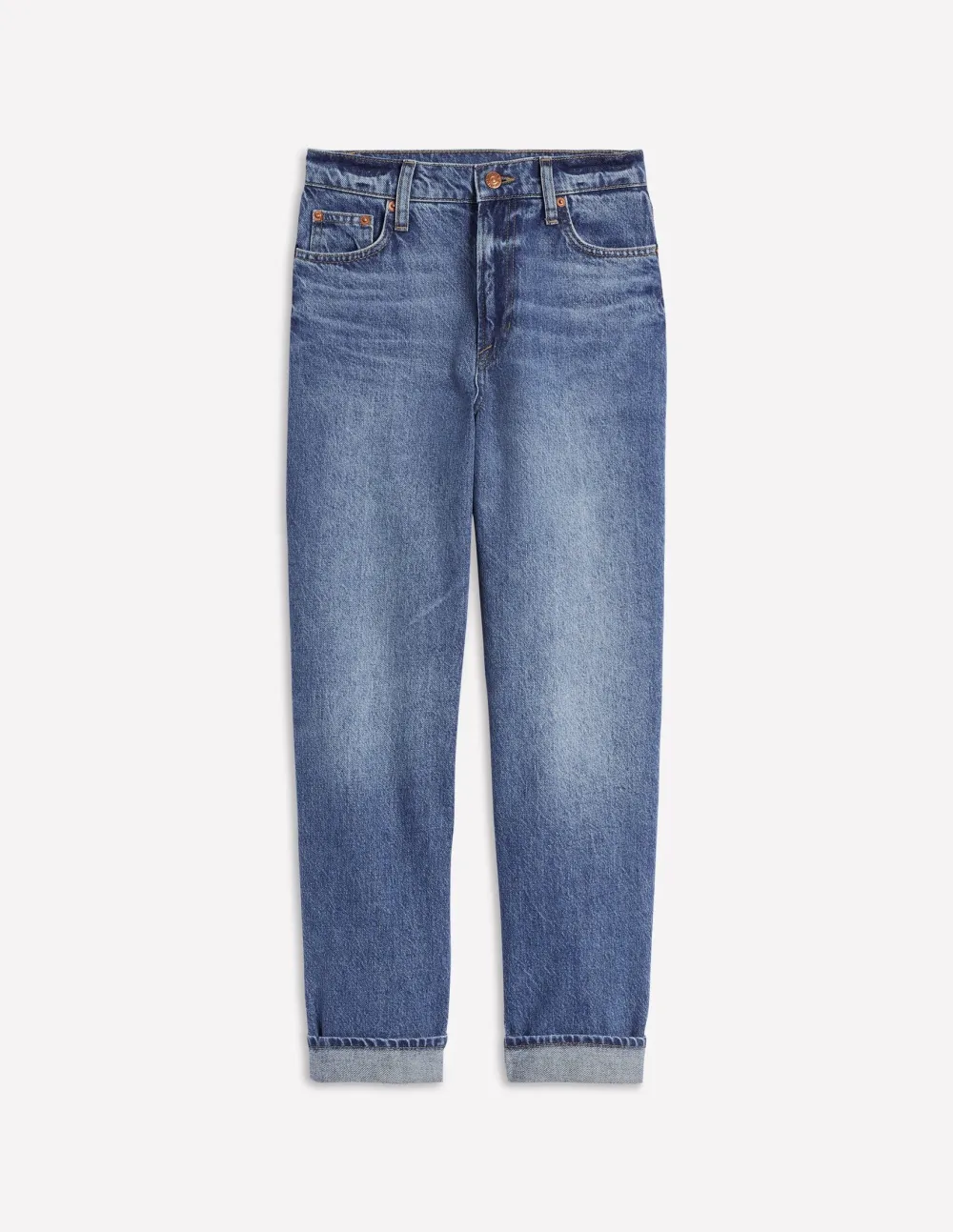 Mid Rise Relaxed Jeans