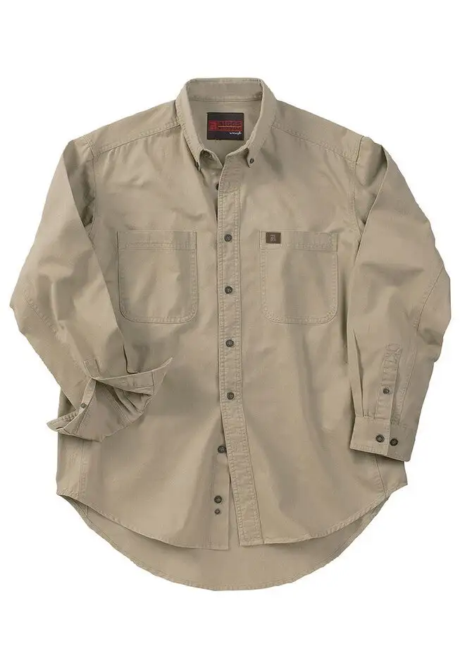 Riggs Workwear Long-Sleeve Cotton Work Shirt