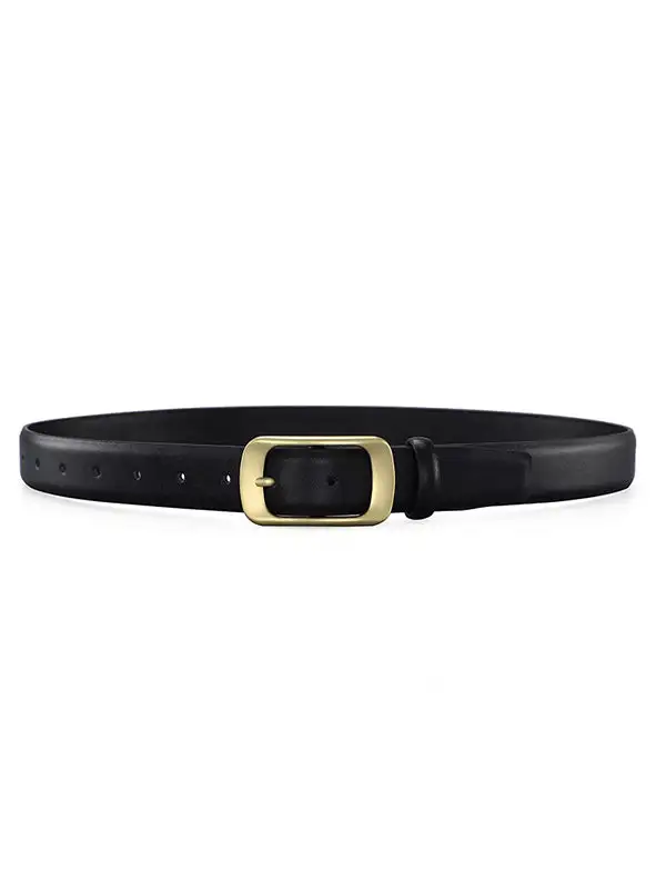 Vintage Office Buckle Belt