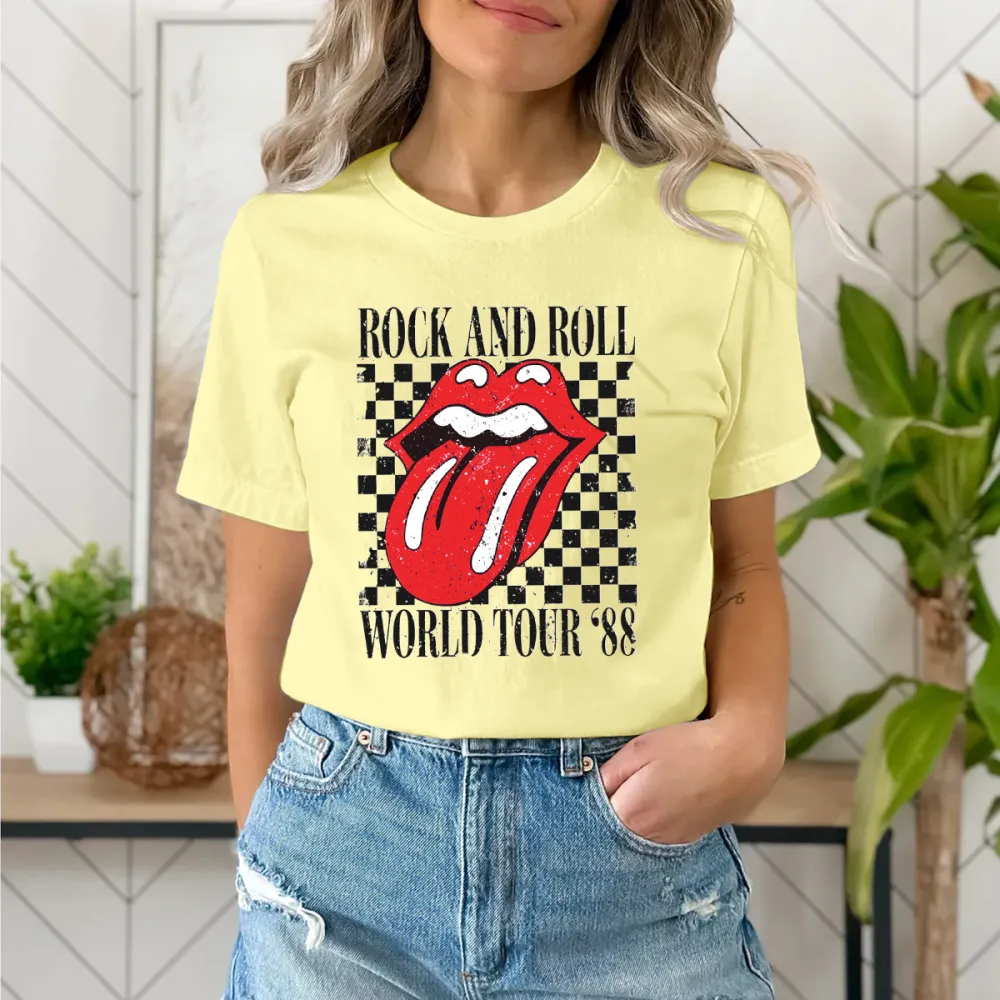 Rock And Roll World Tour T-Shirts