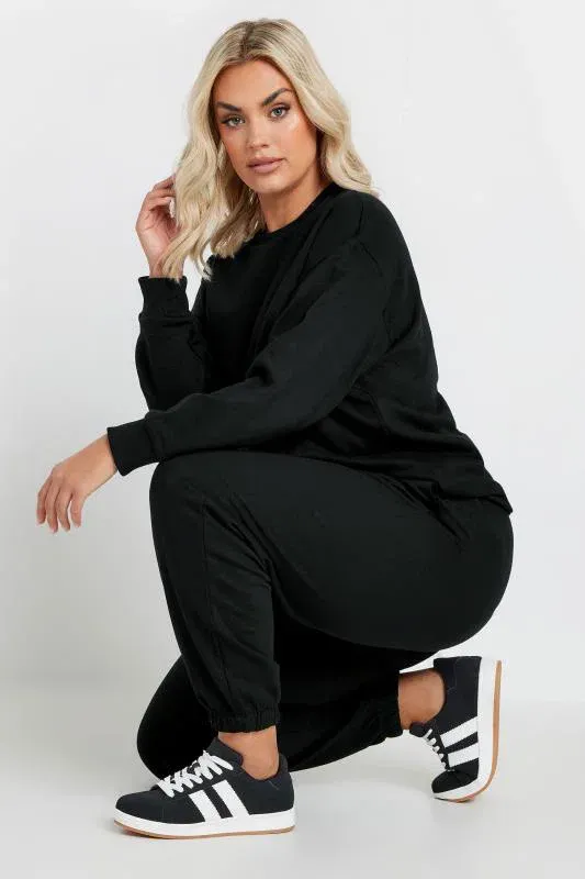 Black Jogger Set