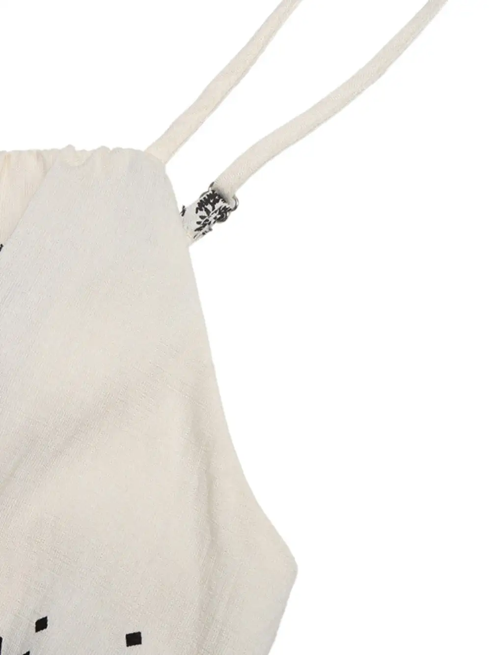 Printed Spaghetti Strap Wide Leg Jumpsuit Accessory