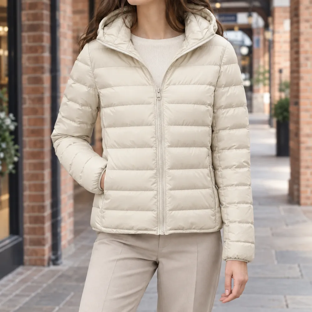 Hooded Quilted Jacket