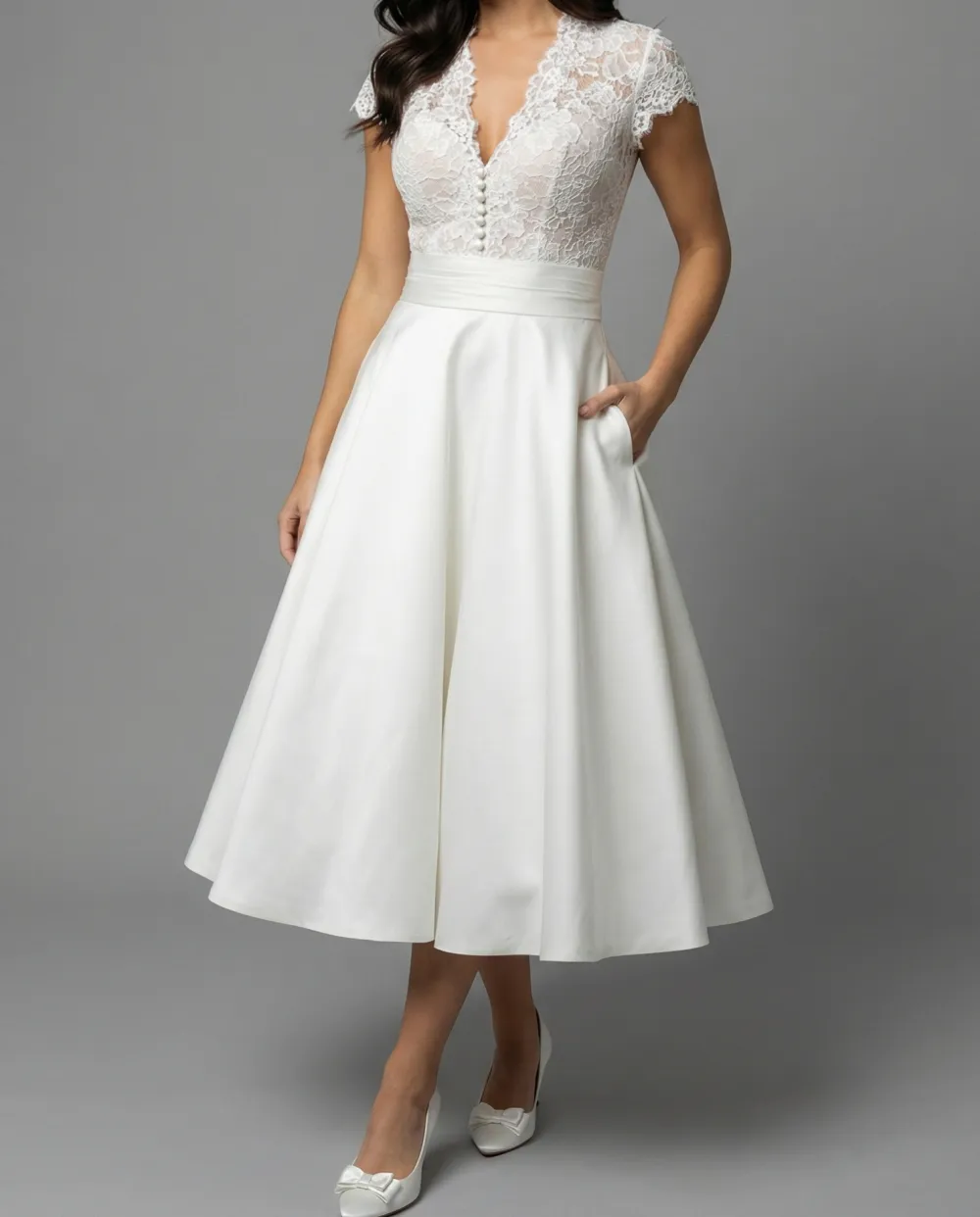 Women's Bodycon Lace Bridal Dress