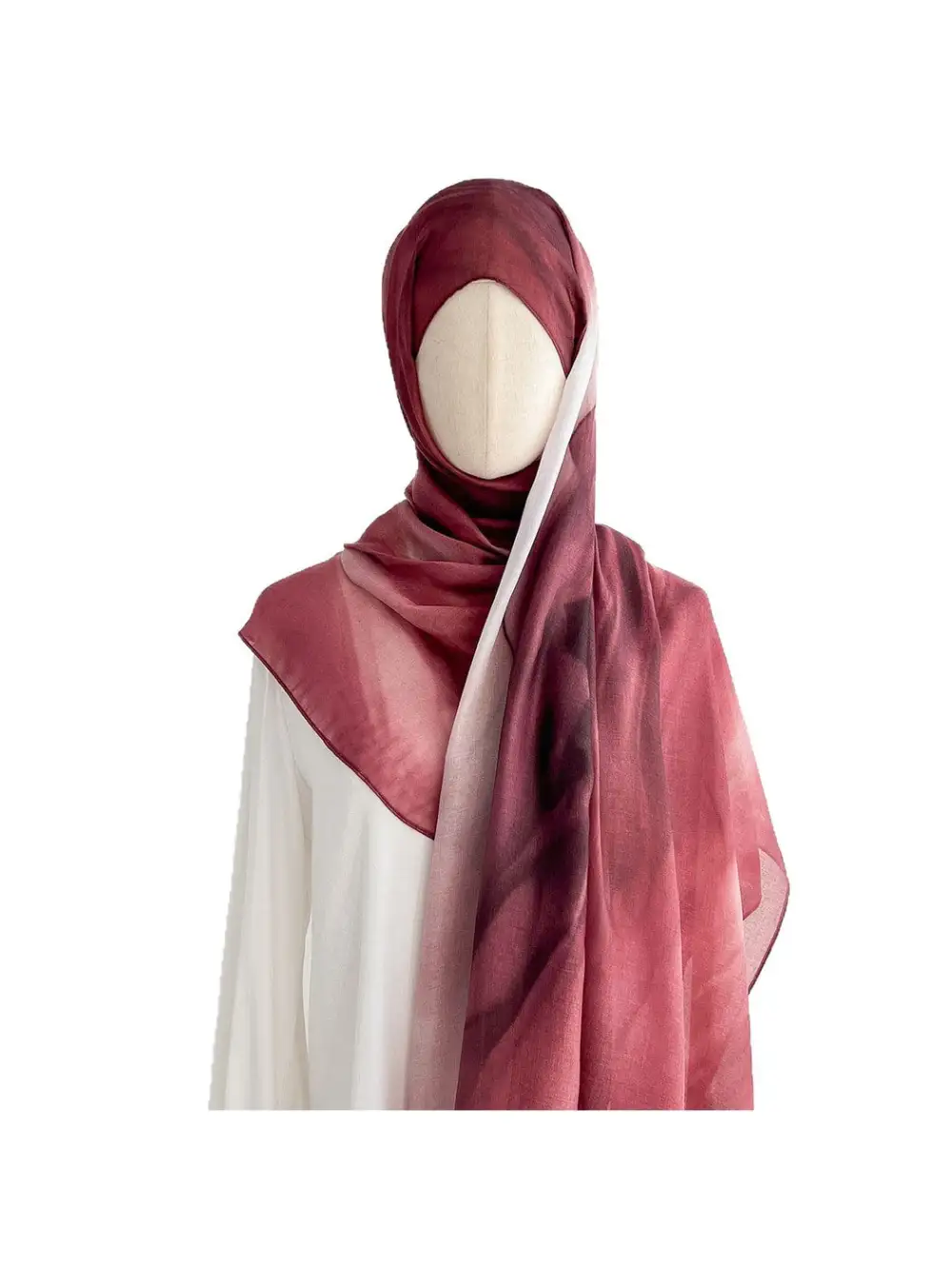Modern Abstract Printed Summer Wrap Scarf