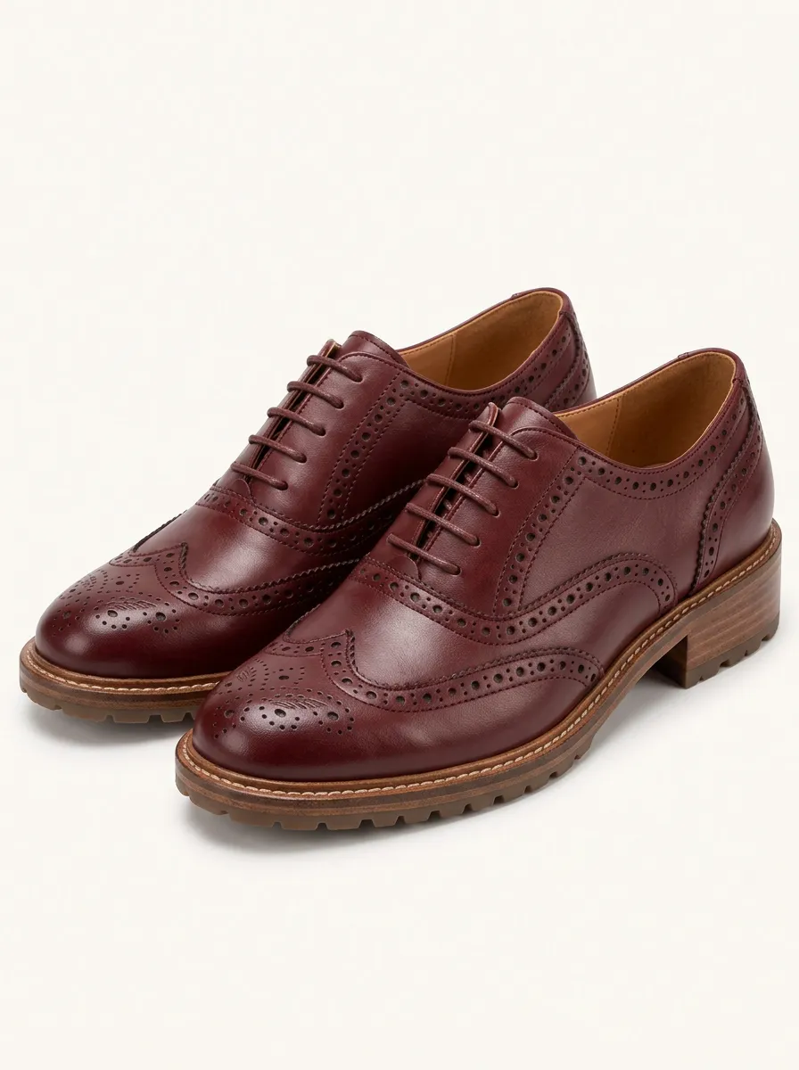 Classic Wingtip Brogue Women's Classic Pumps