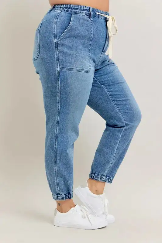 High Waist Denim Pants