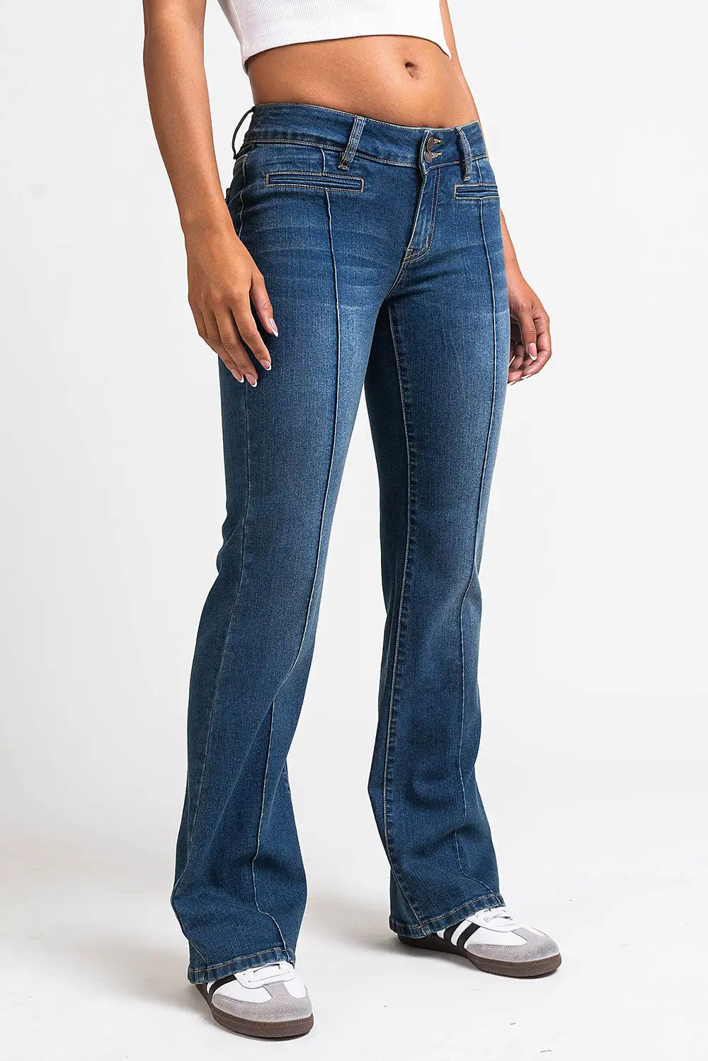 Easy Style Low Rise Bootcut Jeans