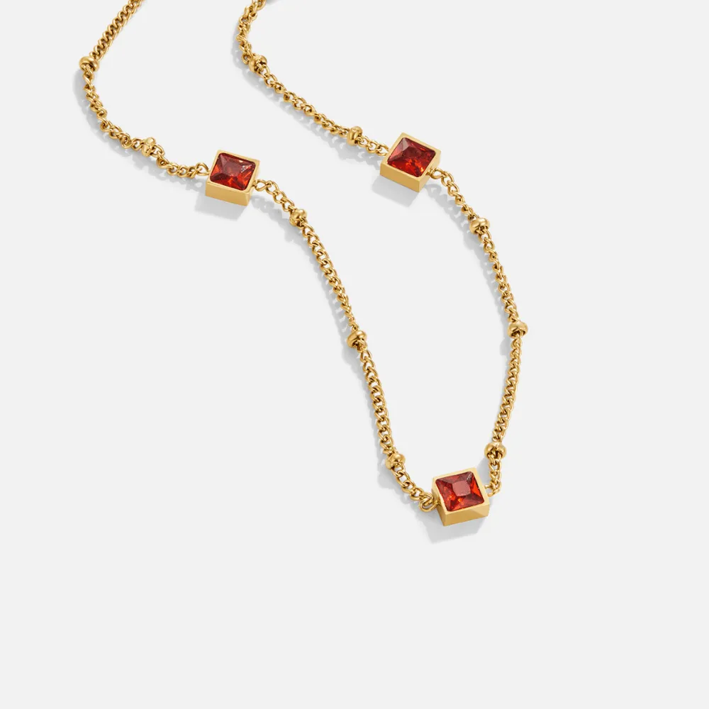 Polished Adjustable Necklace