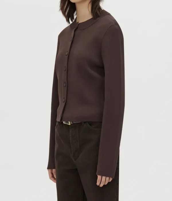 Chocolate Knit Cardigan