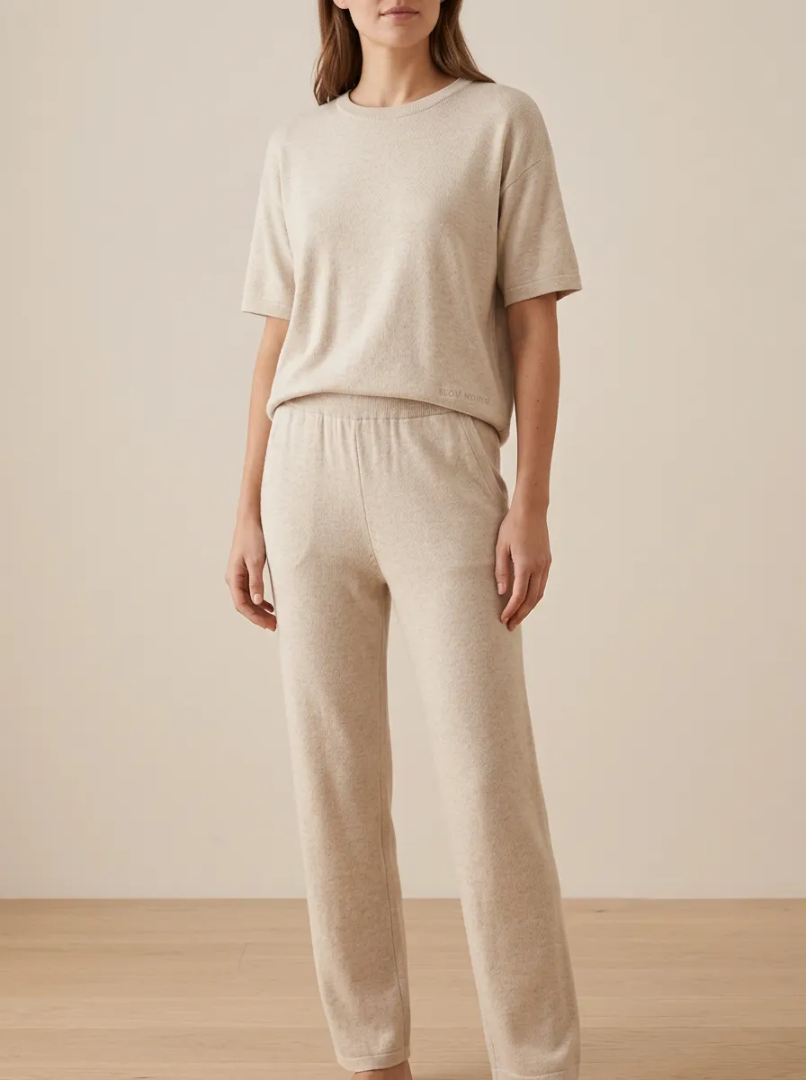 Slow Living Knitted Loungewear Set
