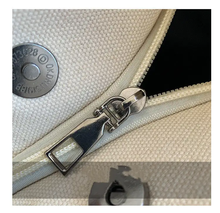 Urban Accessory: Trendy Canvas Bucket Messenger Bag