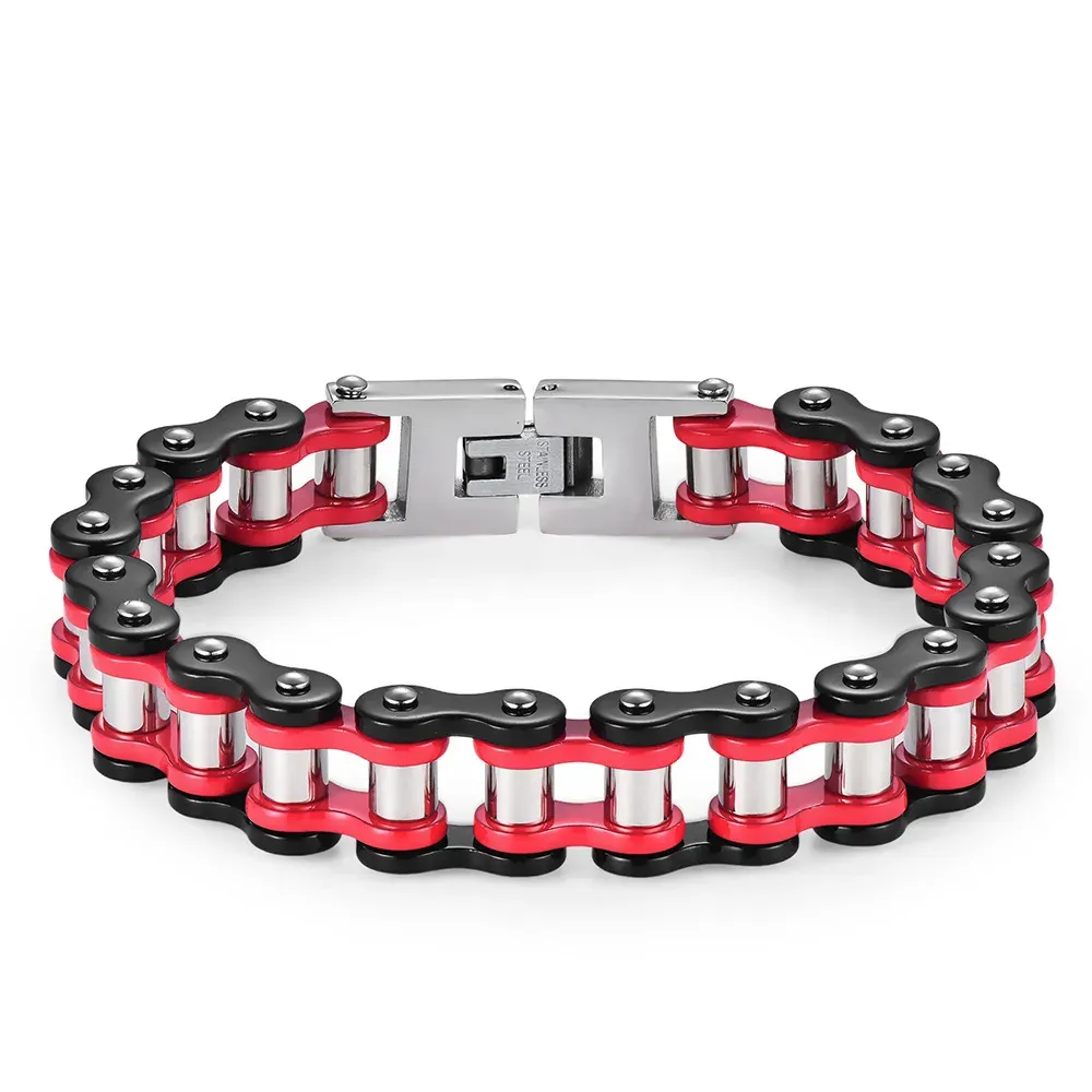 Men's Geometric Rock Chain Bracelet