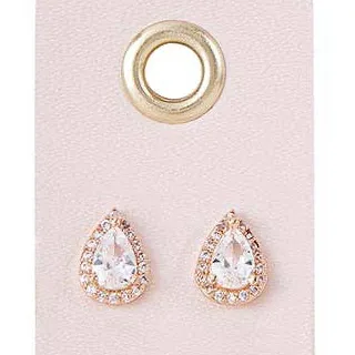 Refined Textured Stud Earrings