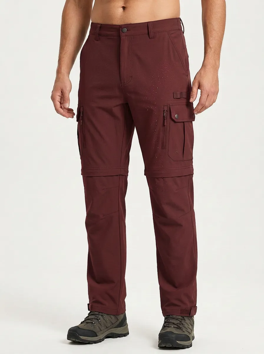 Men's Summit Field Waterproof Zip-Off Tactical Cargo Pants