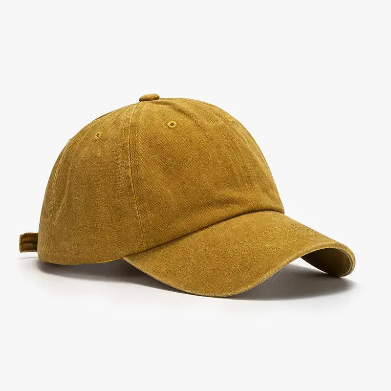 Washed Curved Brim Hat